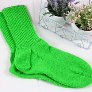 Handgestrickte Socken Muster Nr. 6, Größe 39