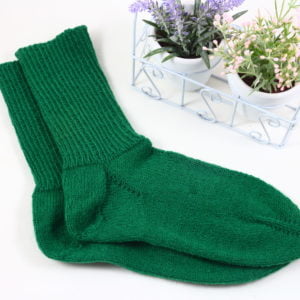Handgestrickte Socken Muster 18, Größe 45