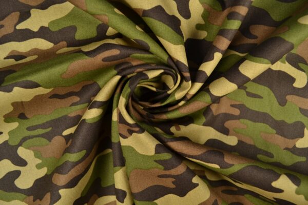 Katzenkissen "Camouflage grün"