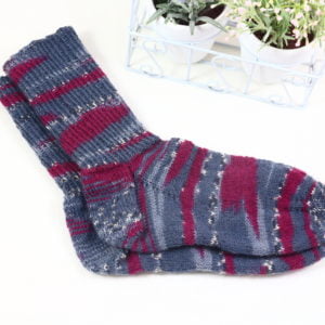 Handgestrickte Socken Muster 33, Größe 39
