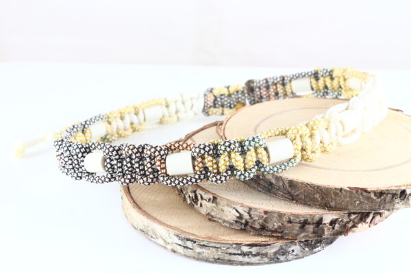EM-Keramik-Schmuckhalsband in "Oriental Diamond Dip Dye"