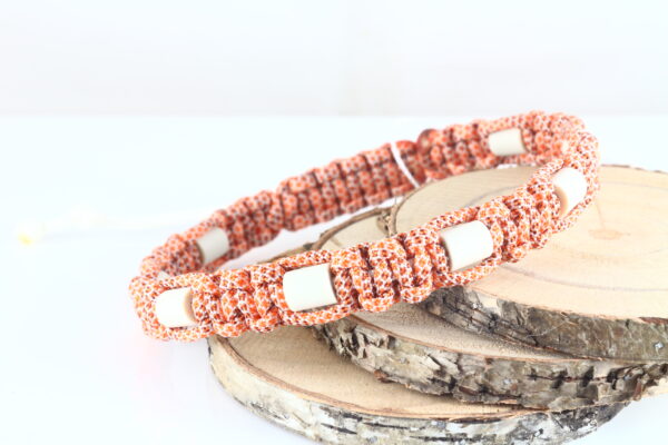 EM-Keramik-Schmuckhalsband in "Fall Foliage" – Bild 2