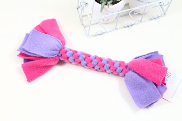 Zergel in Pink und Flieder